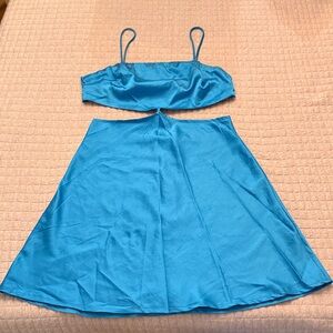 Princess Polly Blue dress size 4